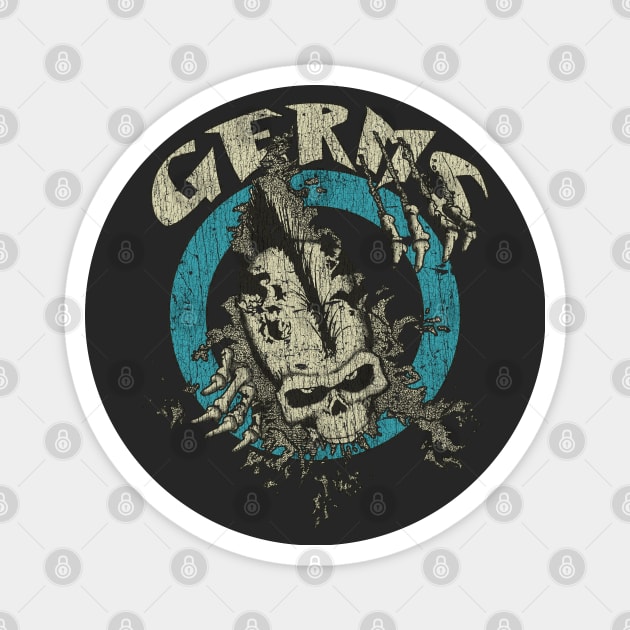 Germs (GI) Skull Ripper 1979 Magnet by JCD666